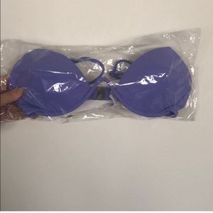 White fox boutique violet bikini top